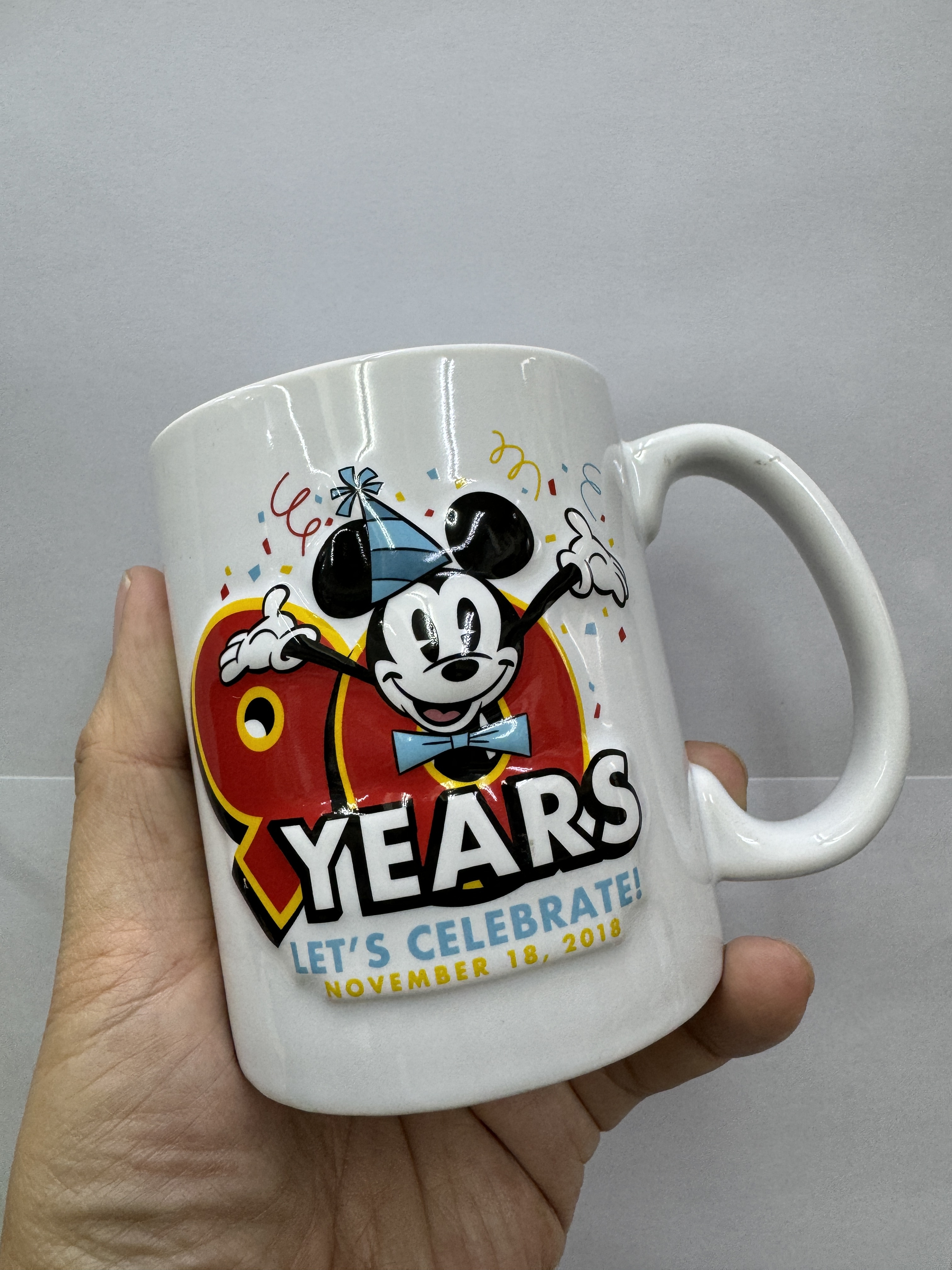 [現貨] [東京迪士尼] Mickey | 90週年 ｜ 瓷杯 {TF2402069}