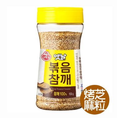 【近期貨$14】不倒翁  韓國烤芝麻粒 100g (平行進口貨品) 此日期或之前食用：2026.10.13