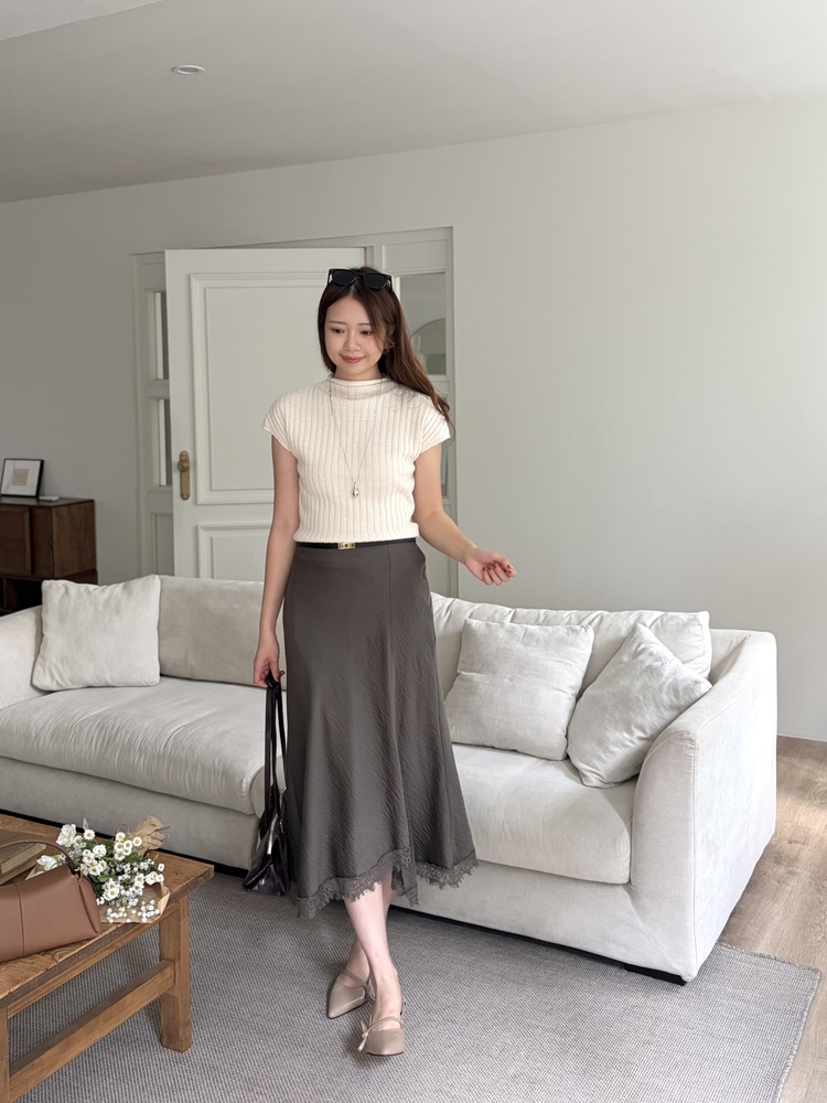 Soft Tones Cashmere Knit (Ivory)