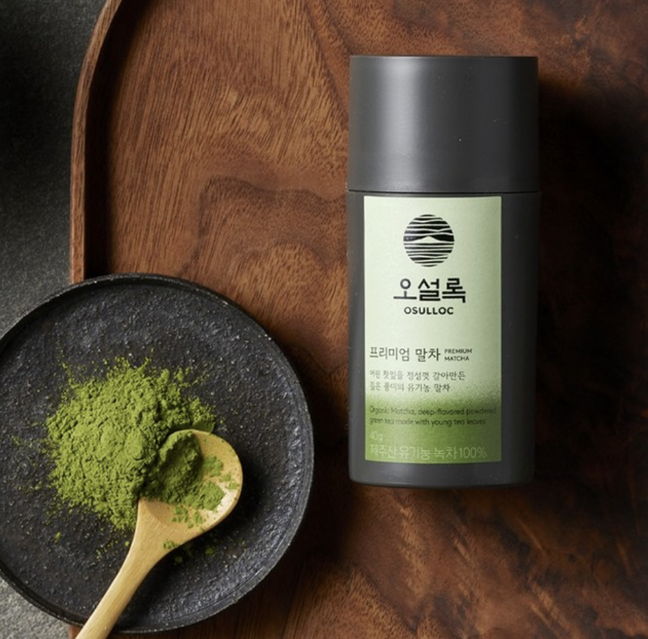 韓國 OSULLOC 濟州 純天然 有機頂級 抹茶粉 40g｜Premium Matcha