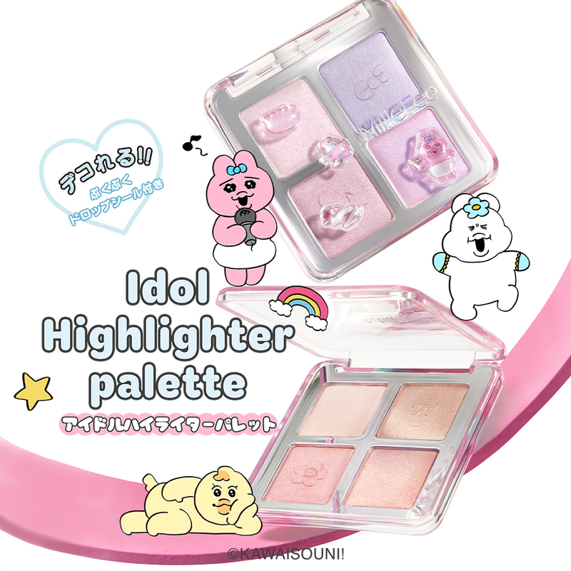 日本預訂📍日本限定MilleFée x 底褲兔Highlighter palette 2026年9月中旬出貨