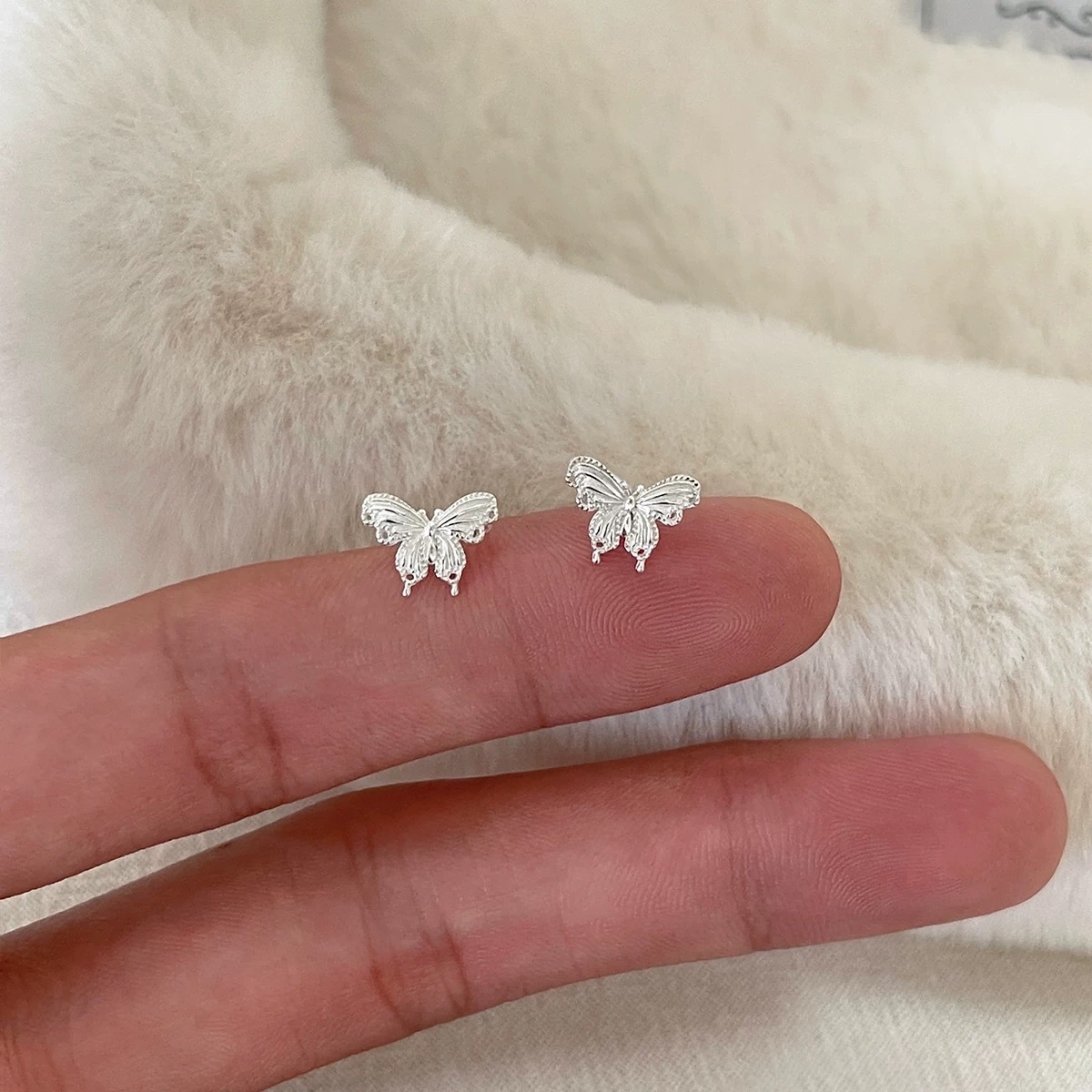 小清新蝴蝶耳钉