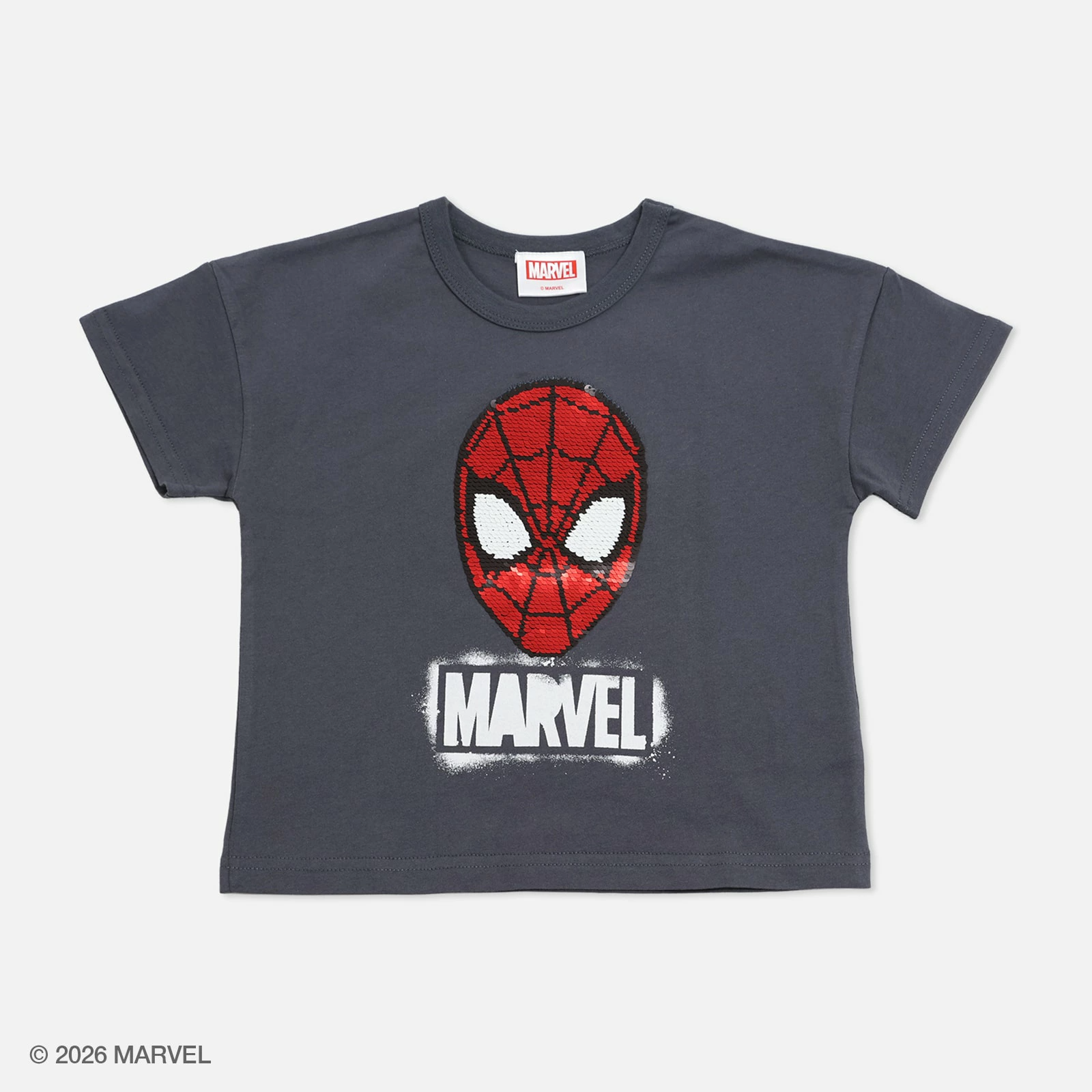 🆕【⭐訂購⭐】🌀 🇯🇵 日本直送 #Marvel #Spiderman 印花/閃閃珠片 短袖 tee［4款選］🌀 [PLDA-0174] [260519]