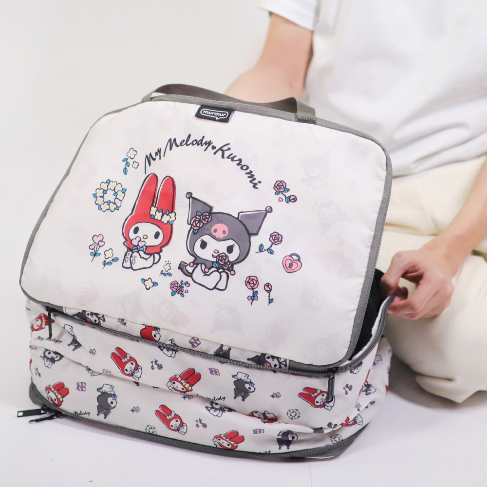 📦訂購 台灣代購 murmur Sanrio 三麗鷗 Kuromi & My Melody 企鵝仔 衣物袋