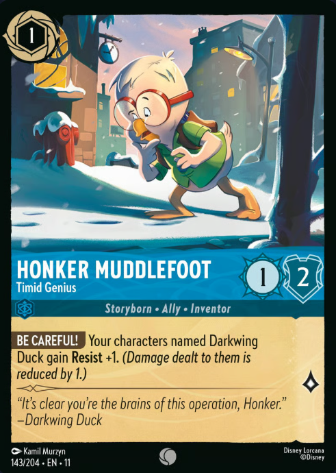 143/204 Honker Muddlefoot - Timid Genius C