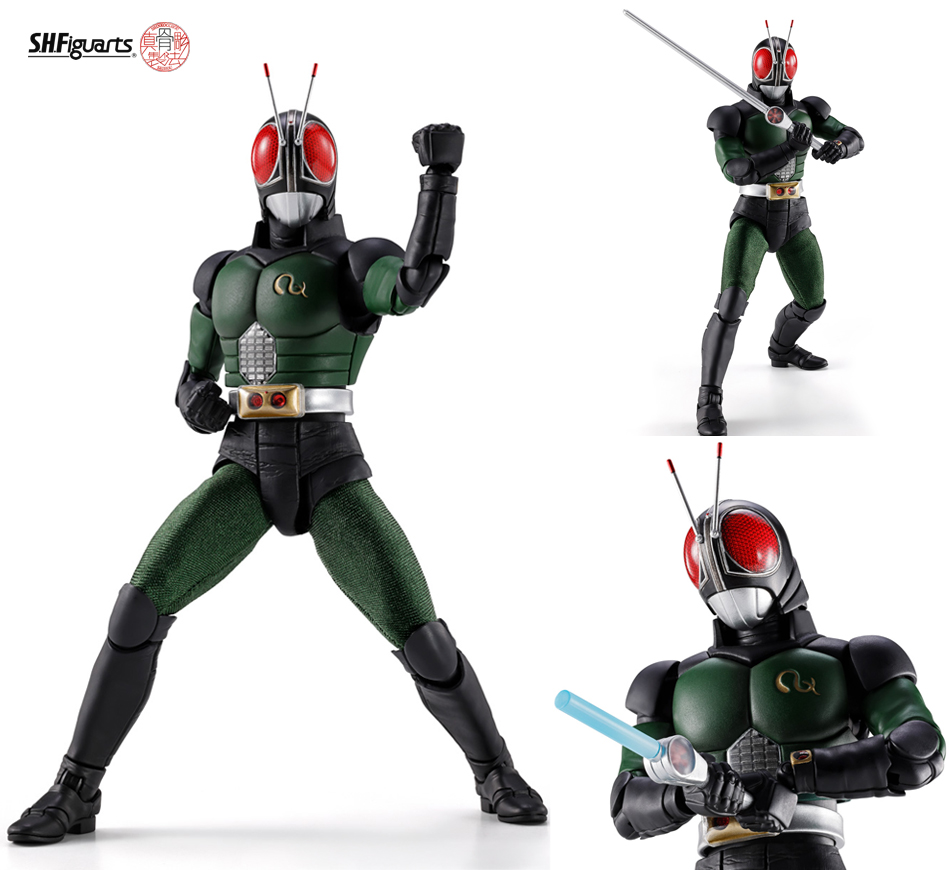 (預訂訂金 $200) (總價 $680) Bandai S.H.Figuarts (真骨彫製法) 幪面超人 BLACK RX SHF Rider BLACK RX (行版)
