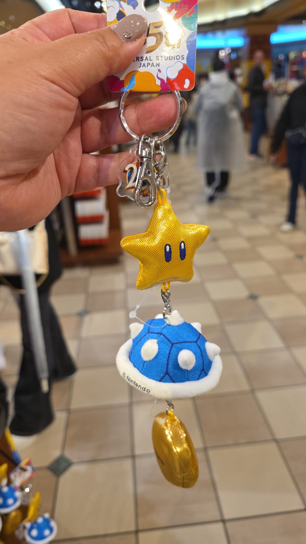 mario keychain
