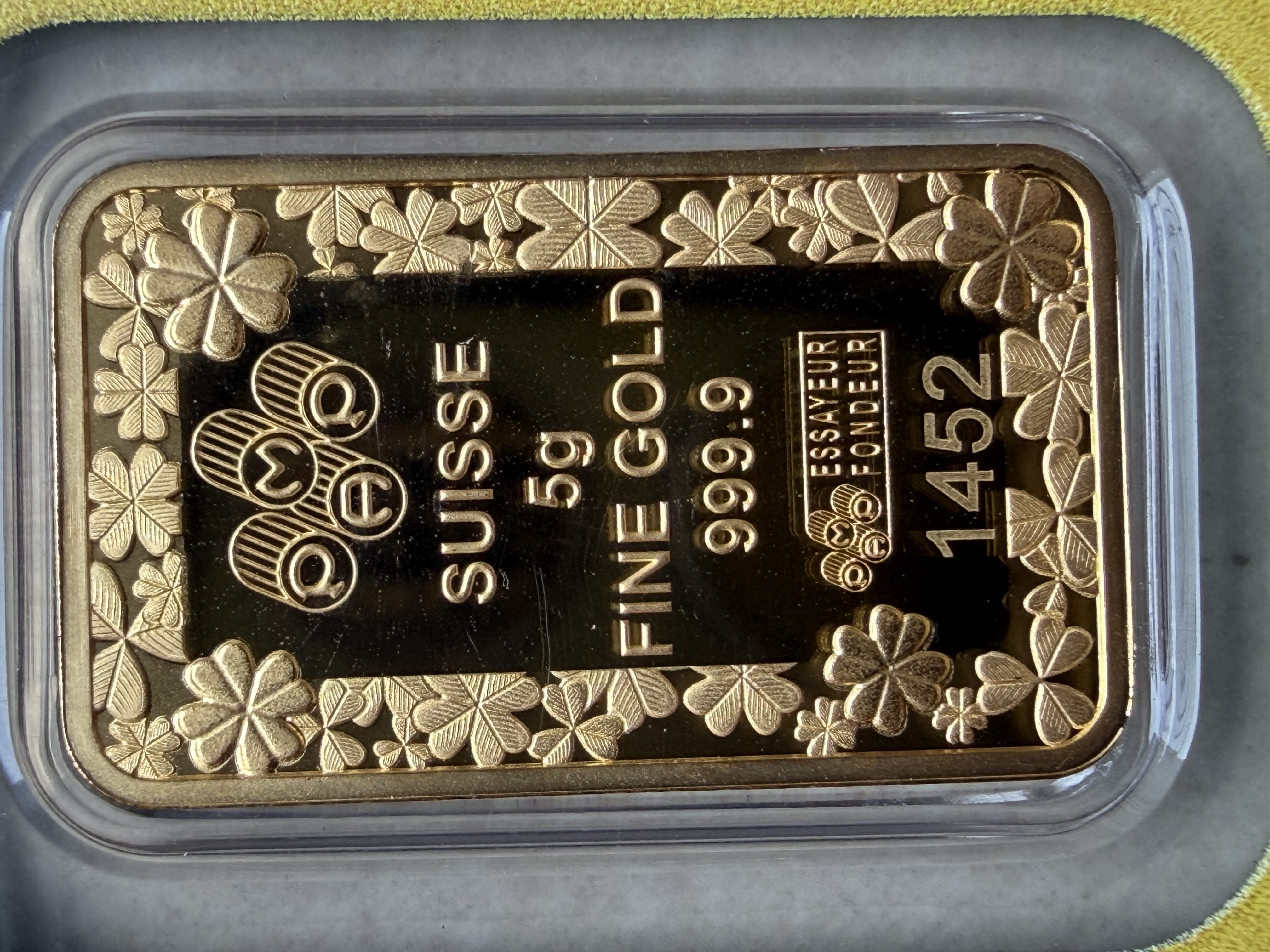(SN:1452) PAMP Lucky Charm Pig 5g 🇨🇭Swiss Fine Gold Emas 999.9 幸运猪/青猪
