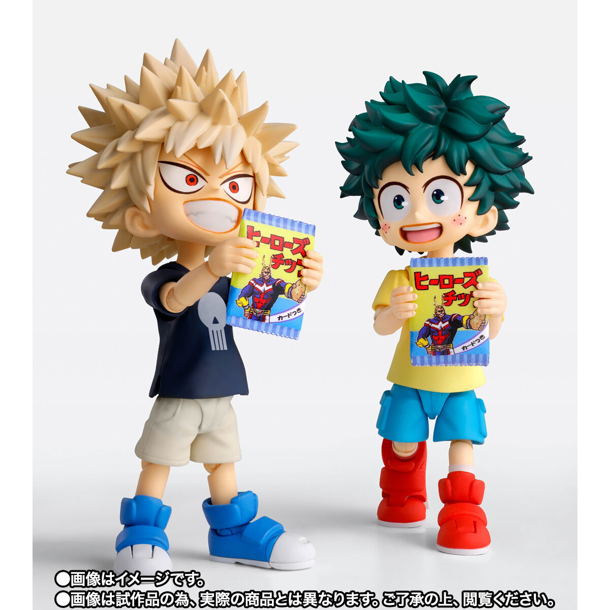 (預訂訂金 $200) (總價 $600) (魂限) Bandai S.H.Figuarts 我的英雄學院 綠谷出久 & 爆豪勝己 -幼年期套裝 (行版) SHF Izuku Midoriya & Katsuki Bakugo