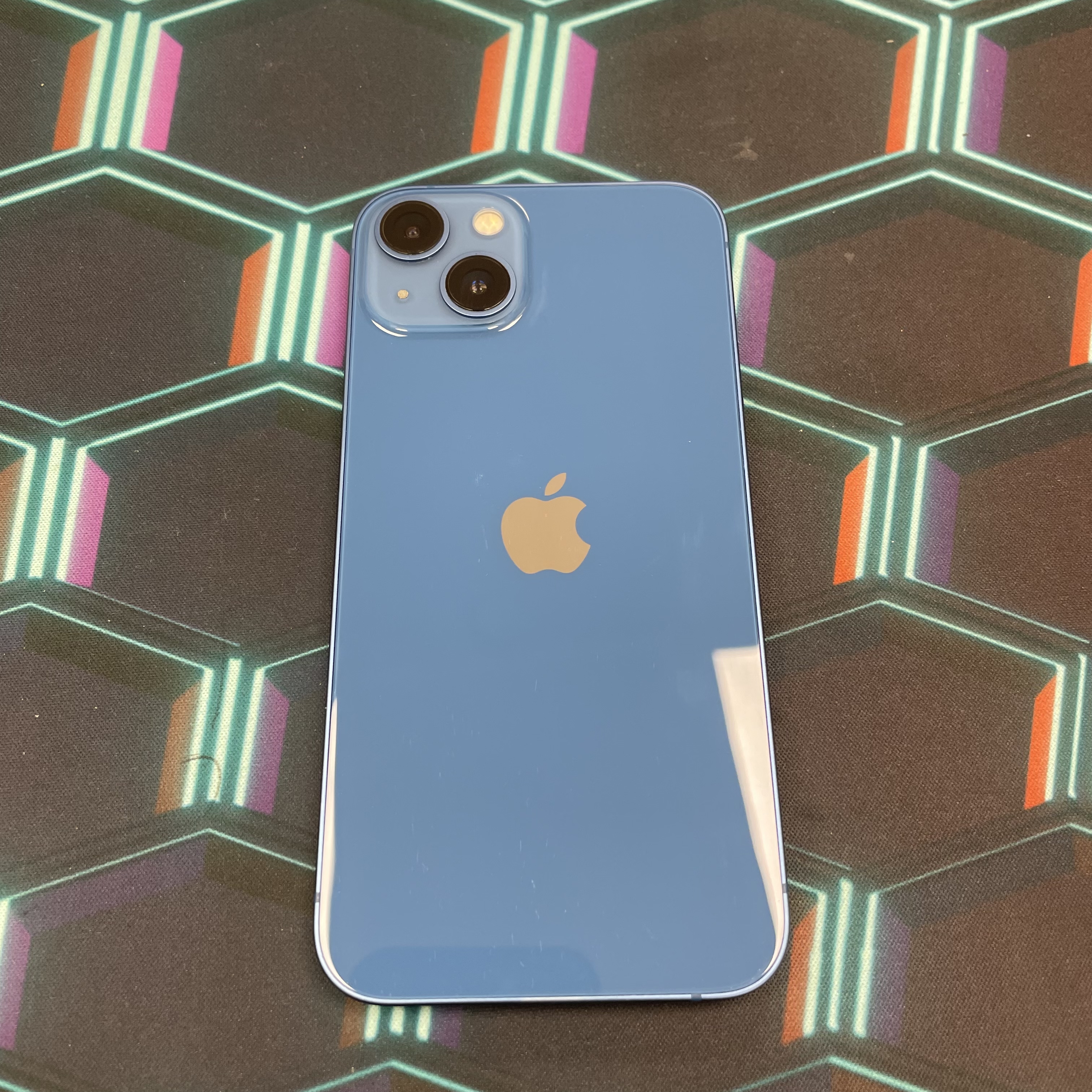 *6475 13 勁靚機 128GB 電73 藍色 blue