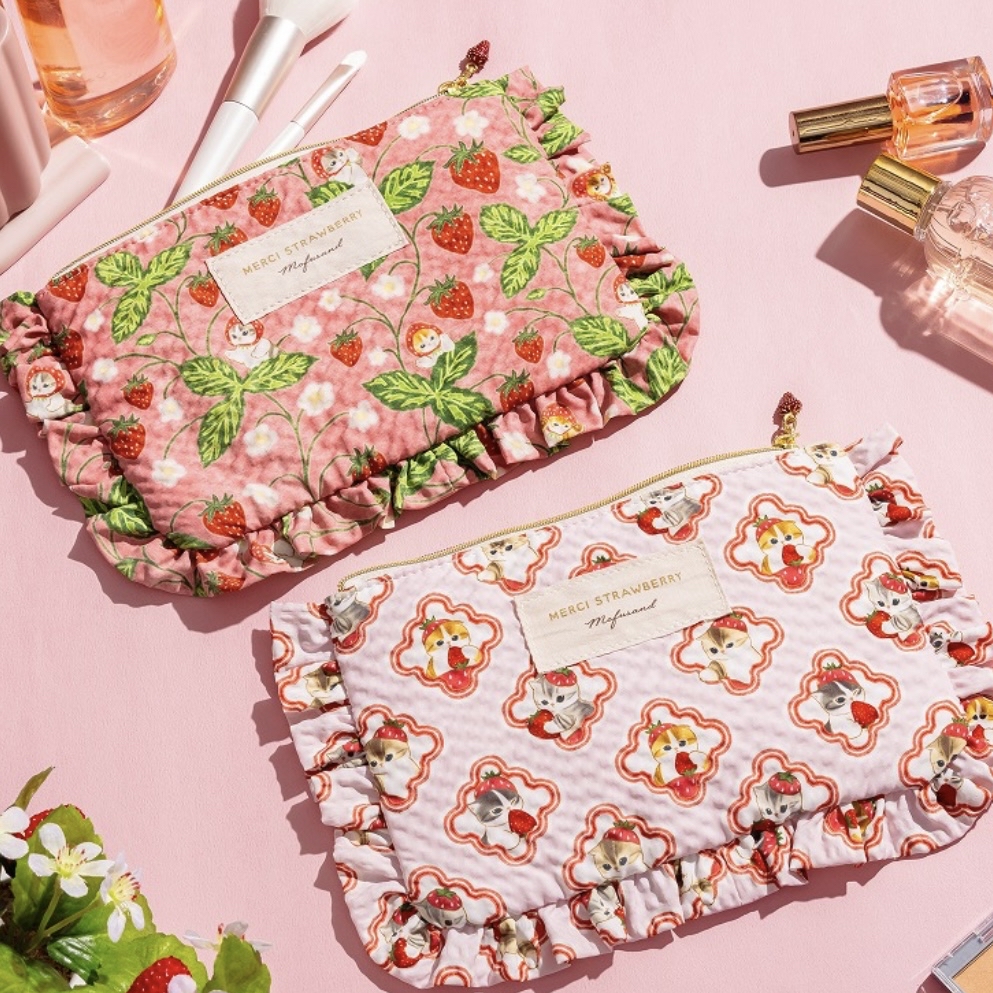 Mofusand 鯊魚貓 化妝袋｜預訂