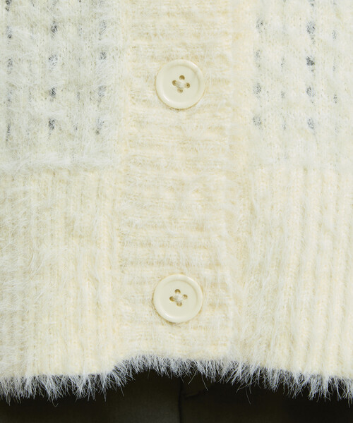 蝴蝶結綁帶針織外套