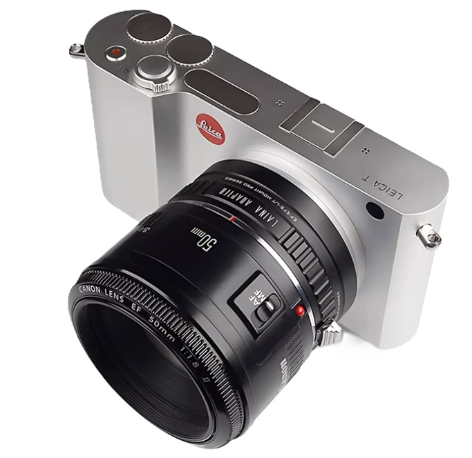 LAINA Canon EOS (EF / EF-S) D/SLR Lens To Leica L-Mount Alliance (TL/SL) Mirrorless Cameras 金屬接環 (Pro IPX4 Series 防水膠圈接環)