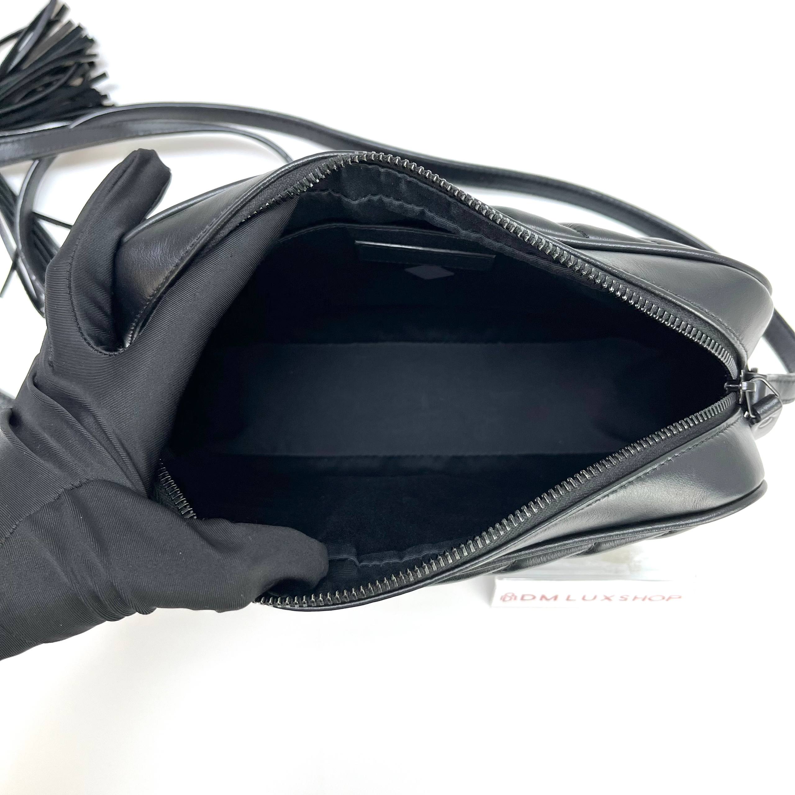 YSL So Black Camera Bag