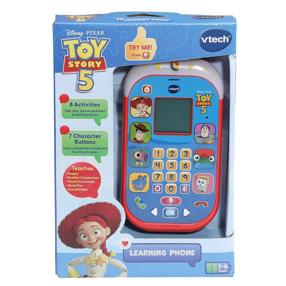 VTech Toy Story 5 Learning Phone 互動學習電話｜Disney Pixar ToyStory 英文學習玩具