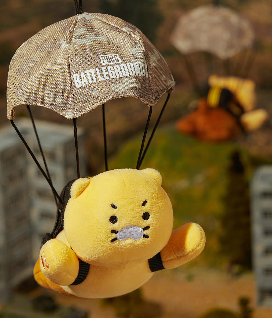 PUBG Battlegrounds X Kakao Friends 春植 降落傘公仔