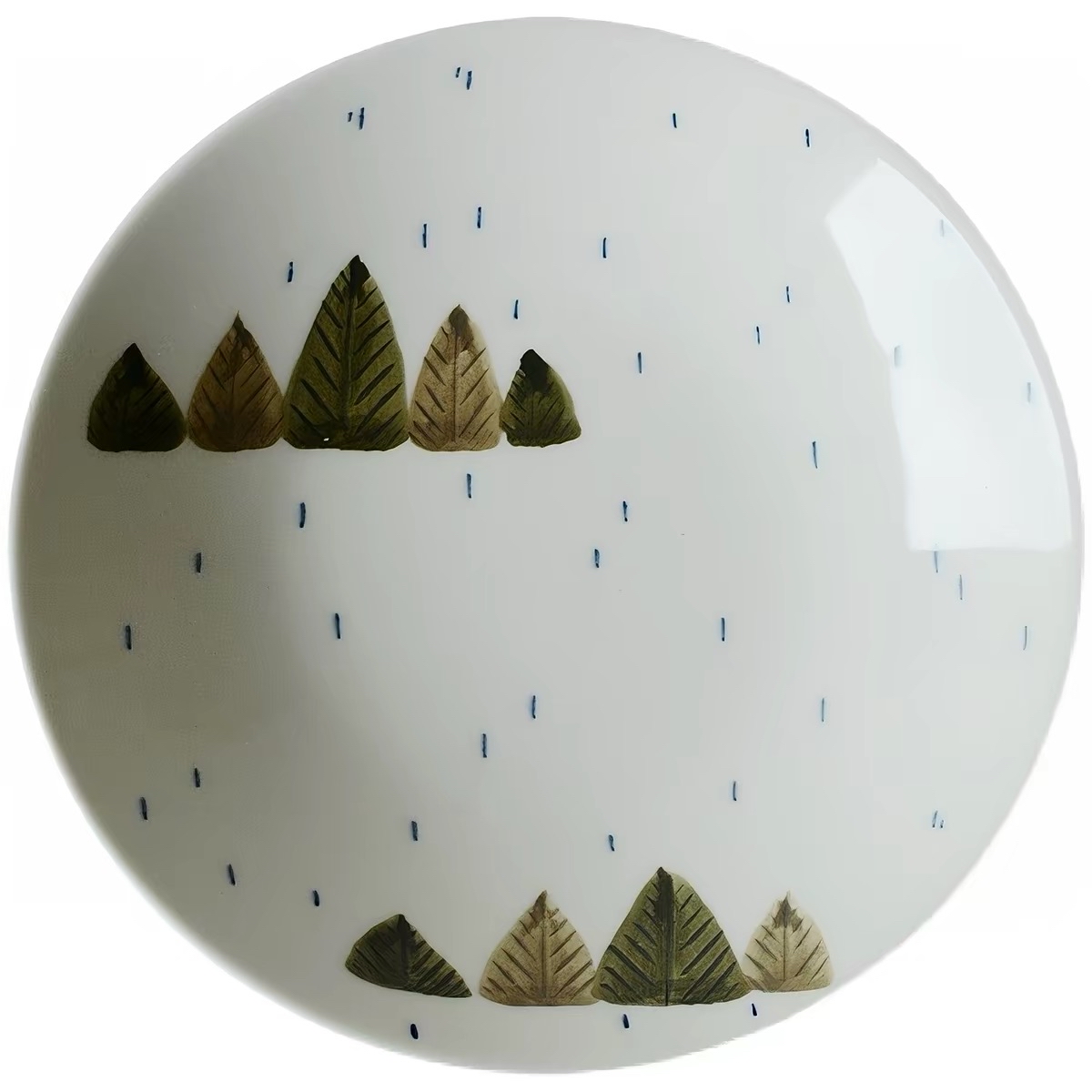 雨天小樹系列手繪餐具