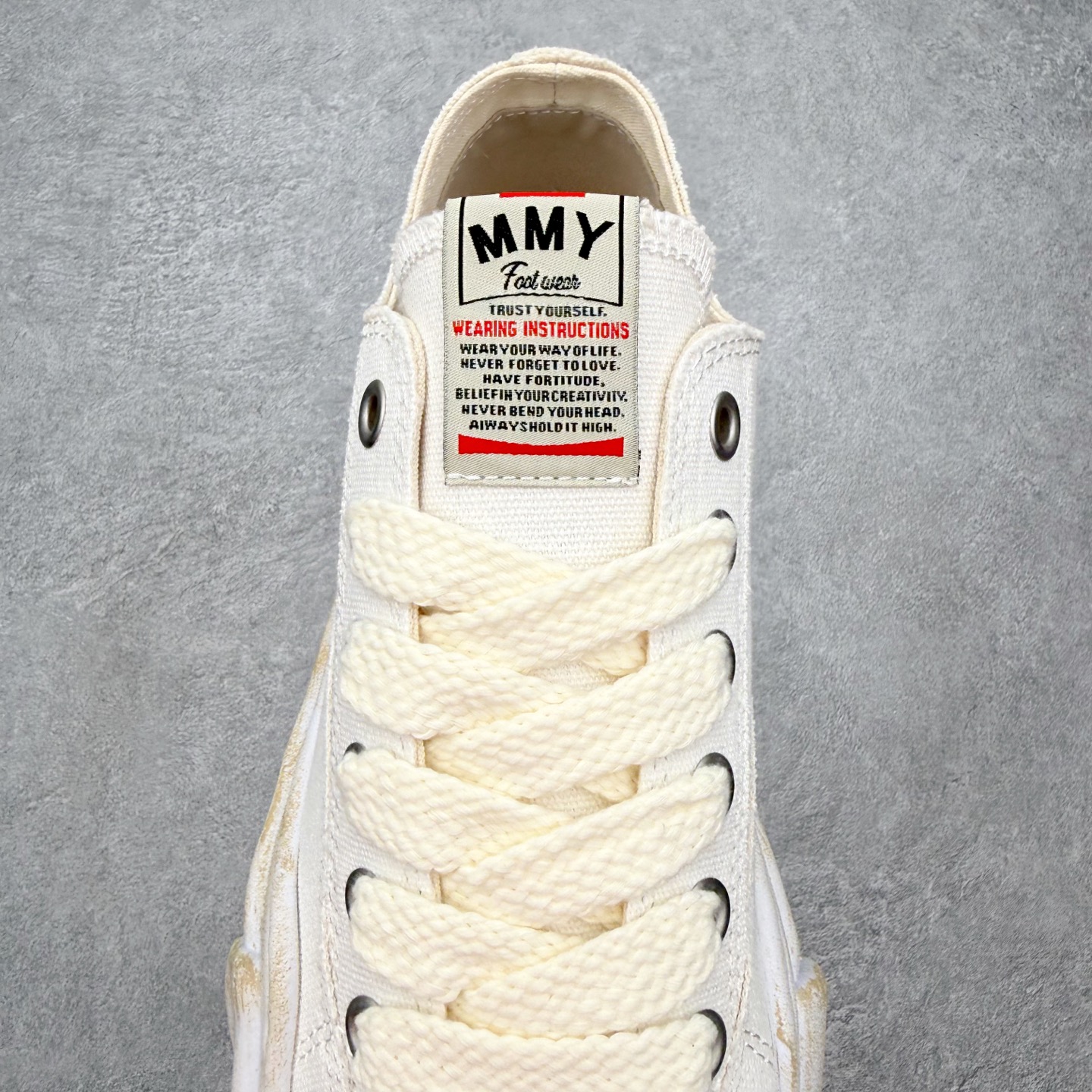 Maison Mihara Yasuhiro MMY Peterson OG Sole Canvas Low-top Sneaker