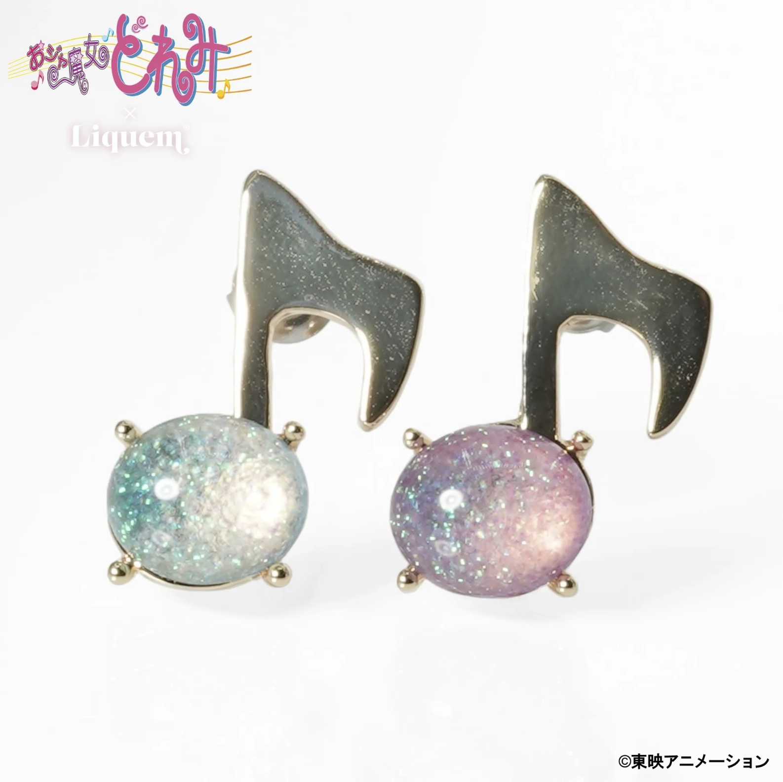 《Pre-Order》音符 Earring｜小魔女DoReMi X Liquem (26D12-P)