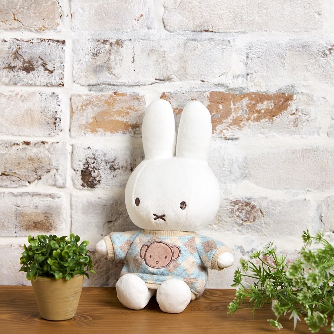 小菲兔店長醫療補助 新登場 [日本直送] Miffy Style限定 Miffy Check系列公仔/掛件