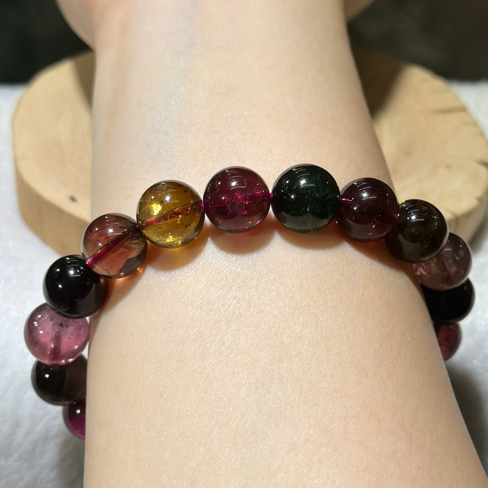 高品✨碧璽手串 10.5 mm +/-