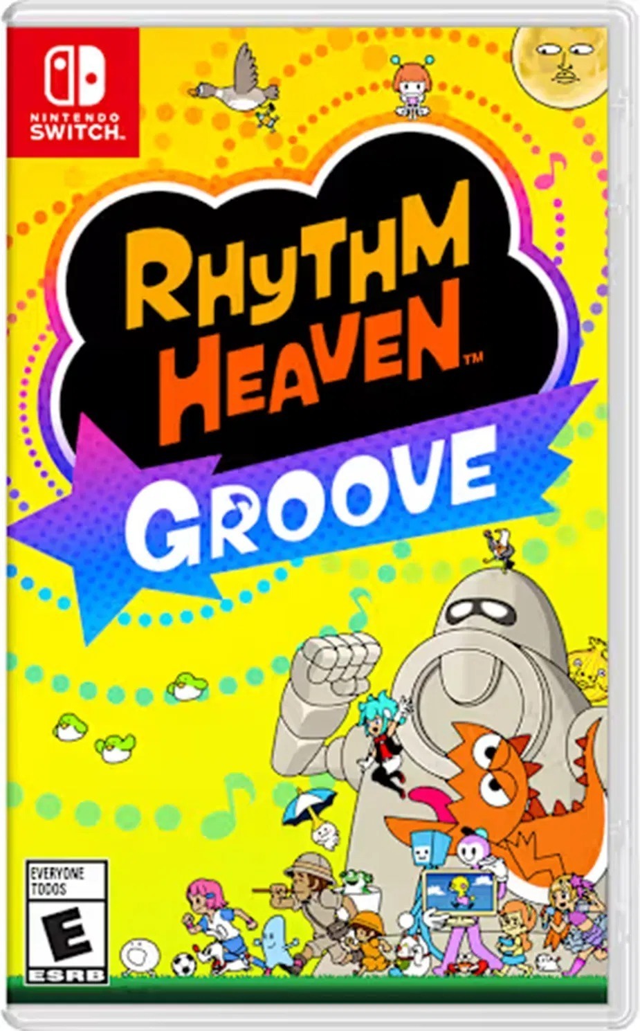 NS 節奏天國 奇蹟之星 Rhythm Heaven Groove 中/英/日文  (英文封面) 
