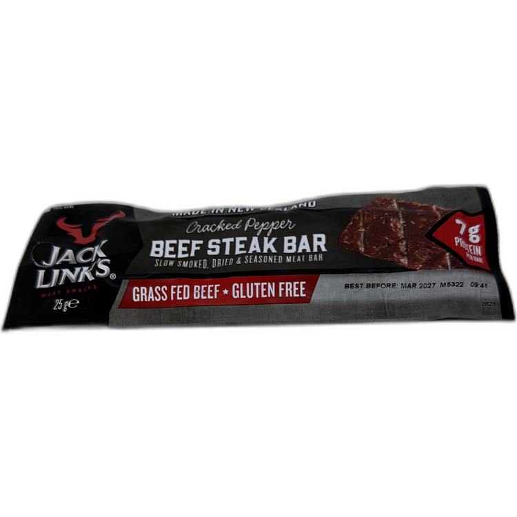 紐西蘭粗粒胡椒草飼牛扒條25g