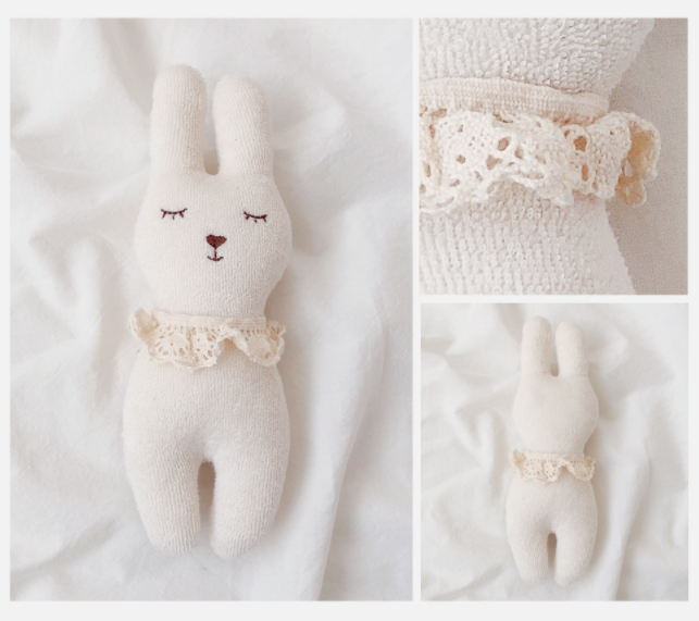 韓國Malolotte 有機棉搖鈴公仔