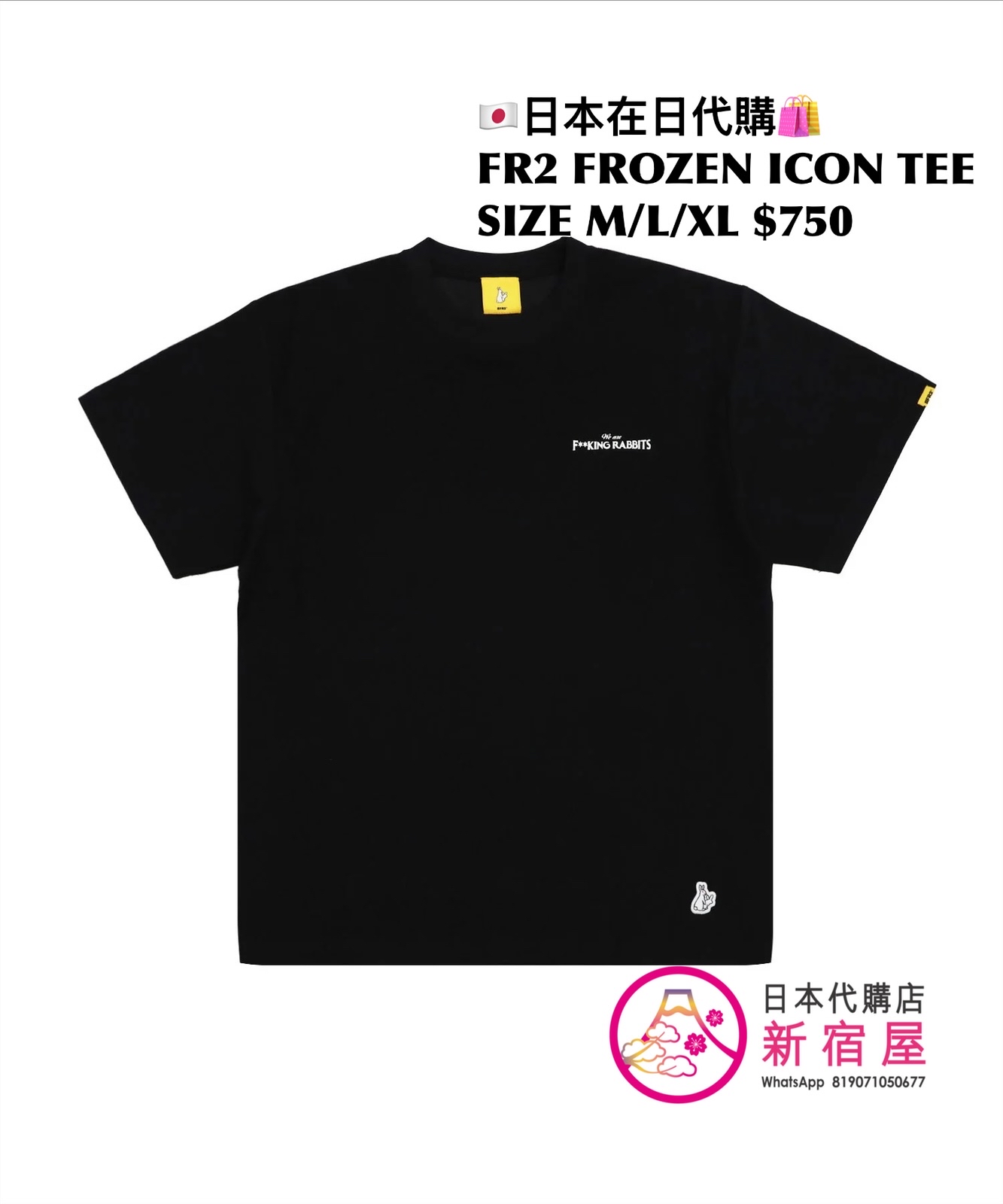 FR2 FROZEN ICON T-SHIRT