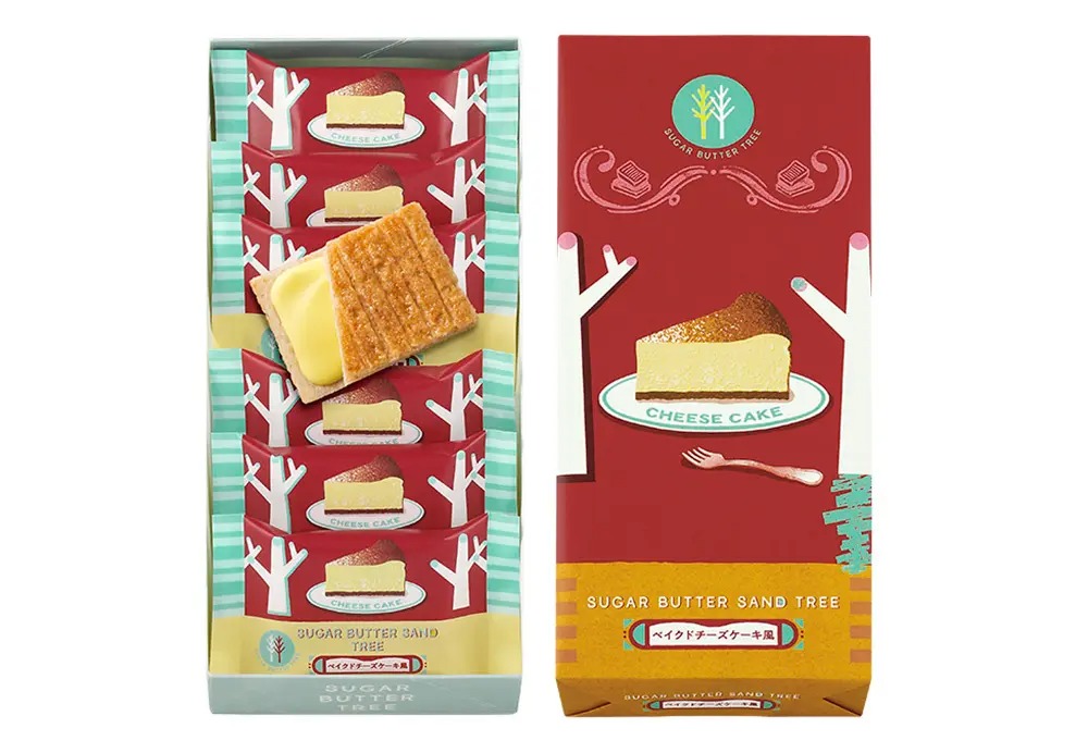 [訂購] [日本製] 🧀 秋冬限定 SUGAR BUTTER SAND TREE 焗芝士蛋糕風味 ｜ 賞味期限：25-35日 ｜ 10月1日日本發售 {TF260946}