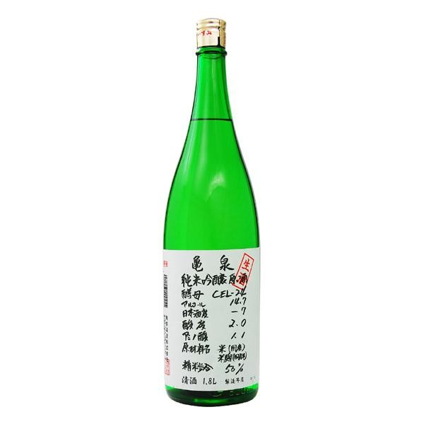 龜泉酒造 亀泉 CEL-24 純米大吟釀 生原酒 14% 1800ml 無盒 (1x6x720ml) 地區:高知縣