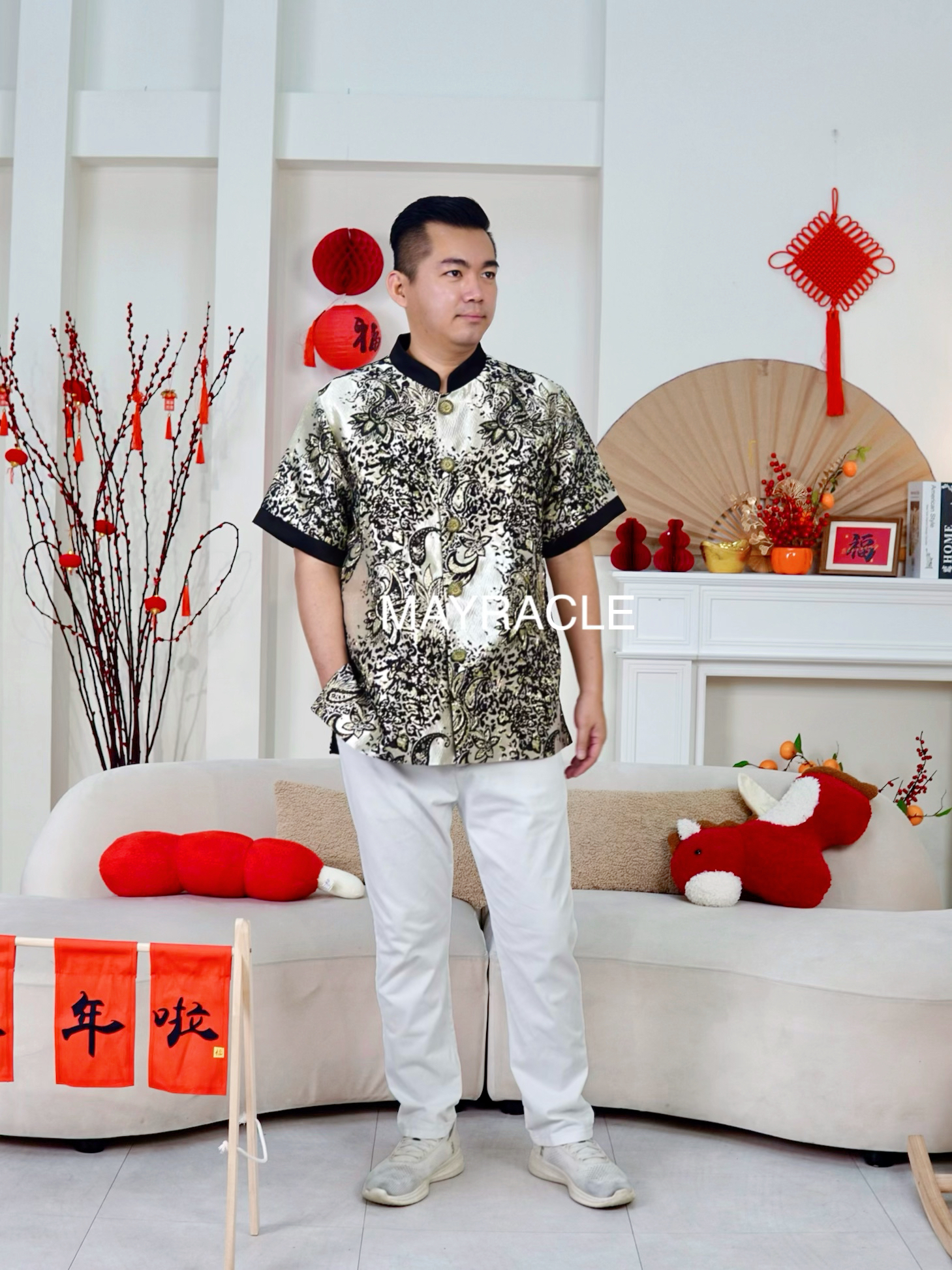 CNY 2027 Oversized Majesty Men Shirt (Pre-order)