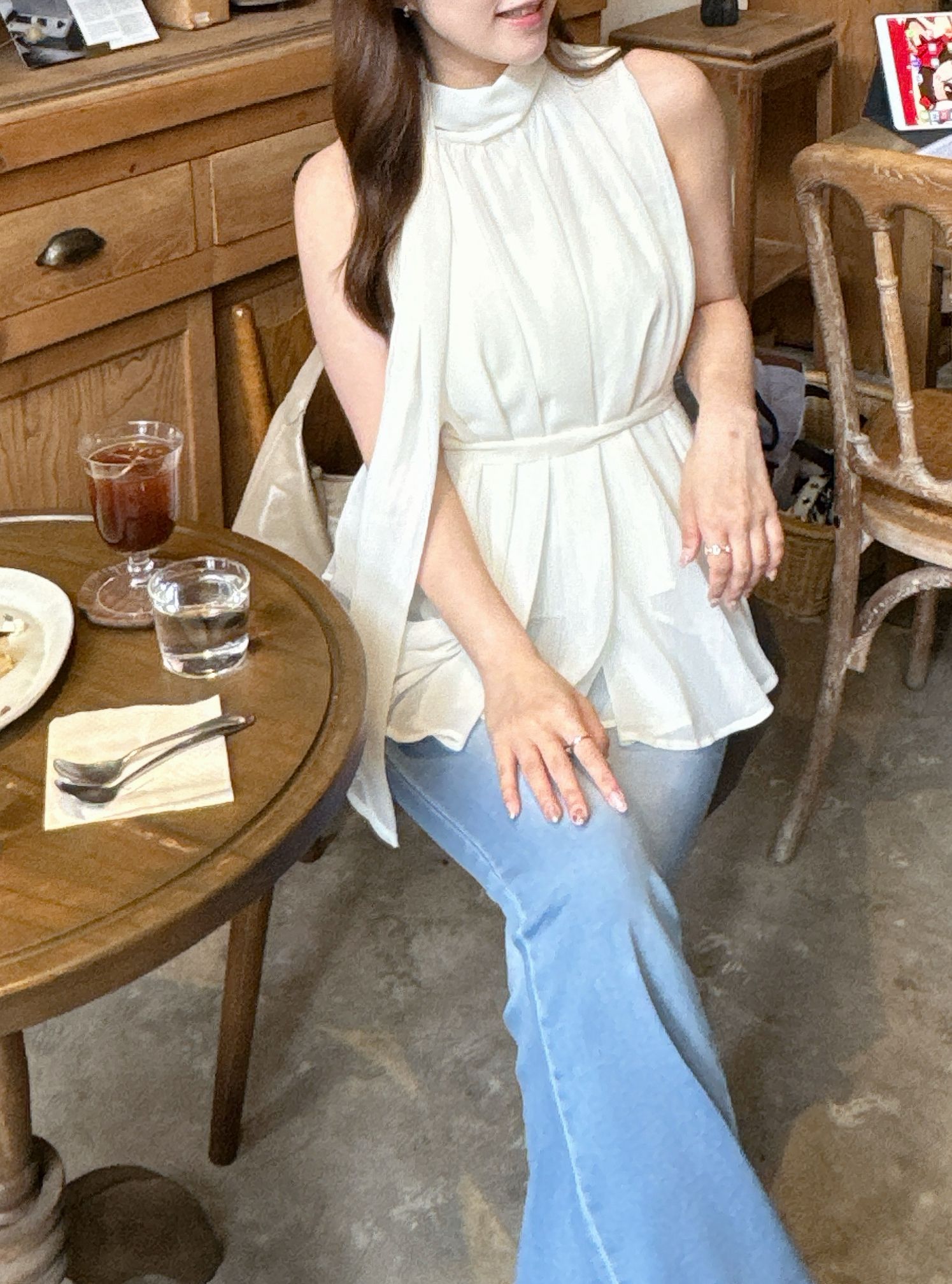 【滑感牛奶褲】薄身高彈性舒適牛仔褲