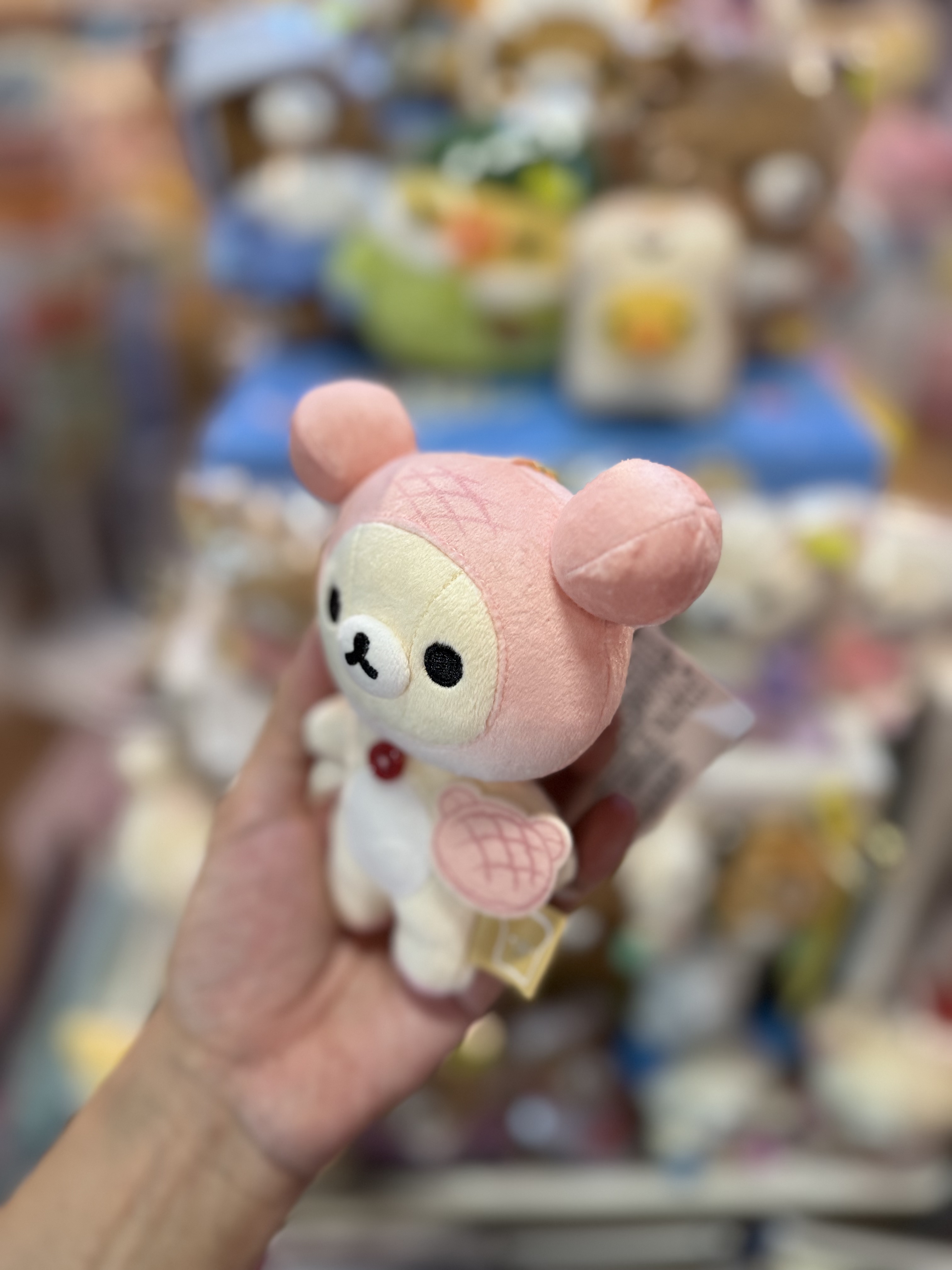 《現貨》全新Rilakkuma麪包造型掛飾 小白熊/小雞 