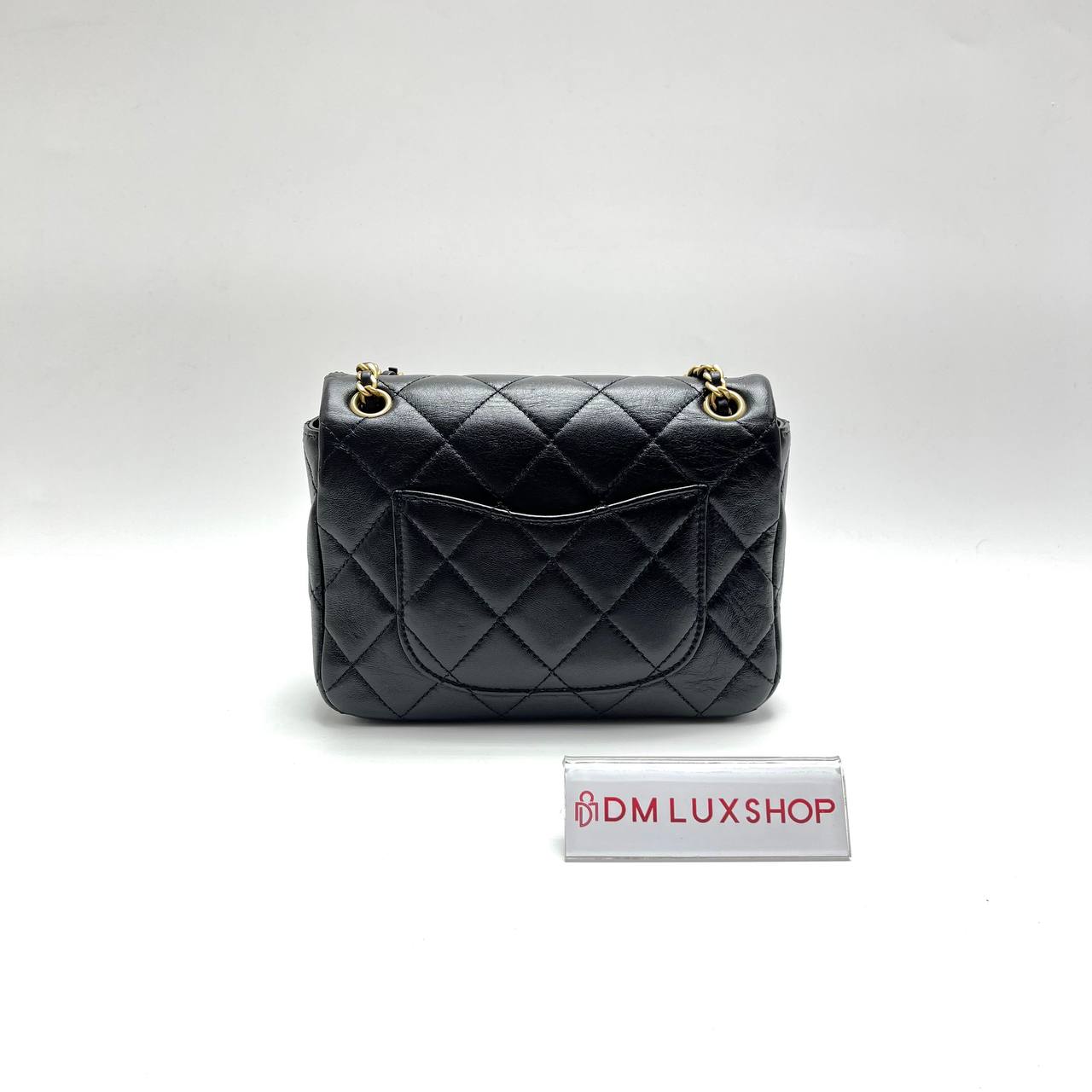Chanel Black 22P Flap Bag GHW (Microchip)
