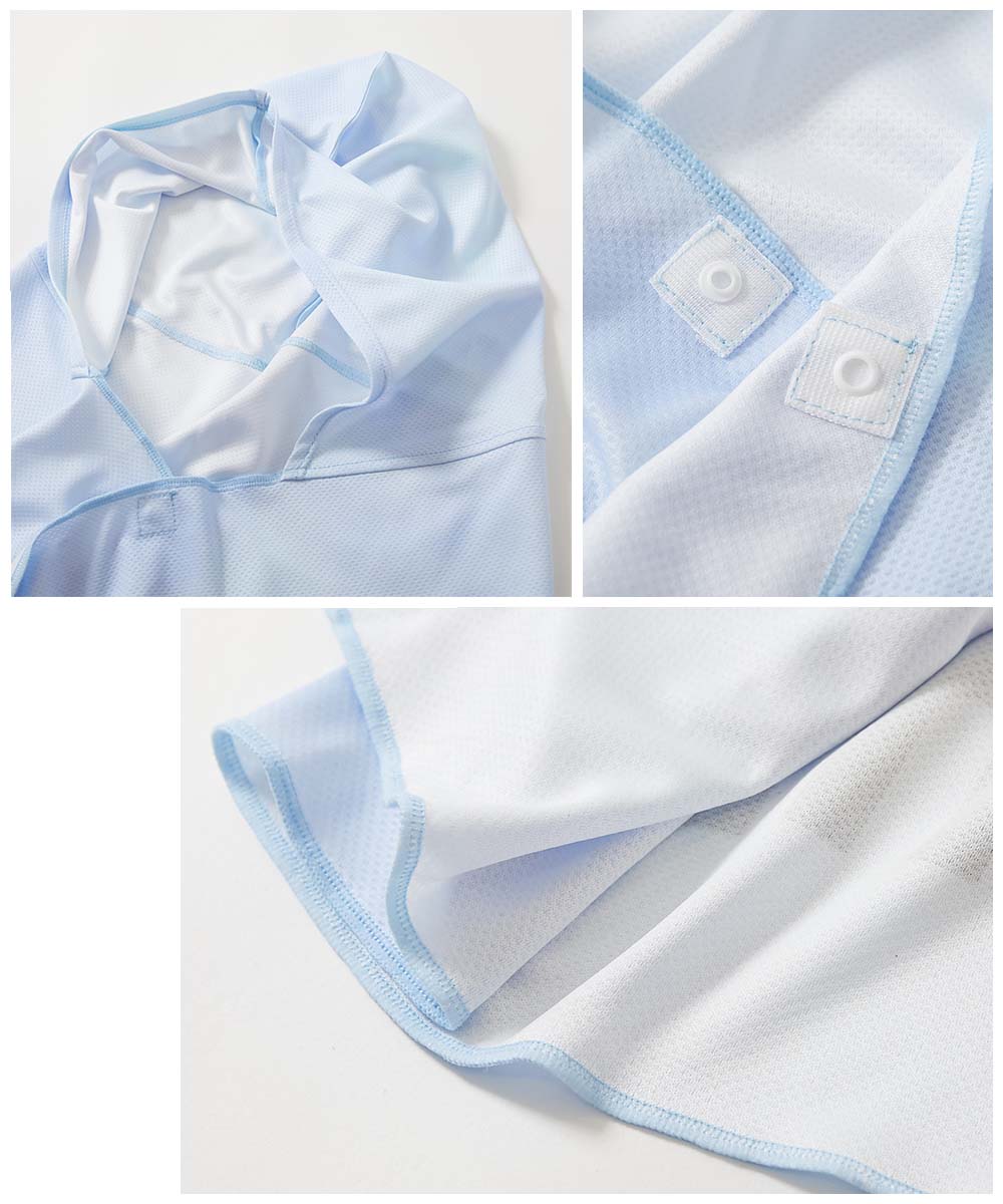 🆕【⭐訂購⭐】  🇯🇵日本直送 🌀蒸發冷卻技術 速乾連帽雨披 [4款選] 🌀 [ELDA-0258][260528]