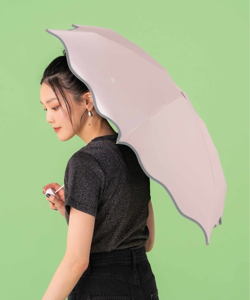 🆕【⭐訂購⭐】🌀 🇯🇵 日本直送 #Wpc  波浪剪裁 防UV 晴雨兼用 五骨縮骨遮［5款選］🌀 [ELBD-0183][2603003]