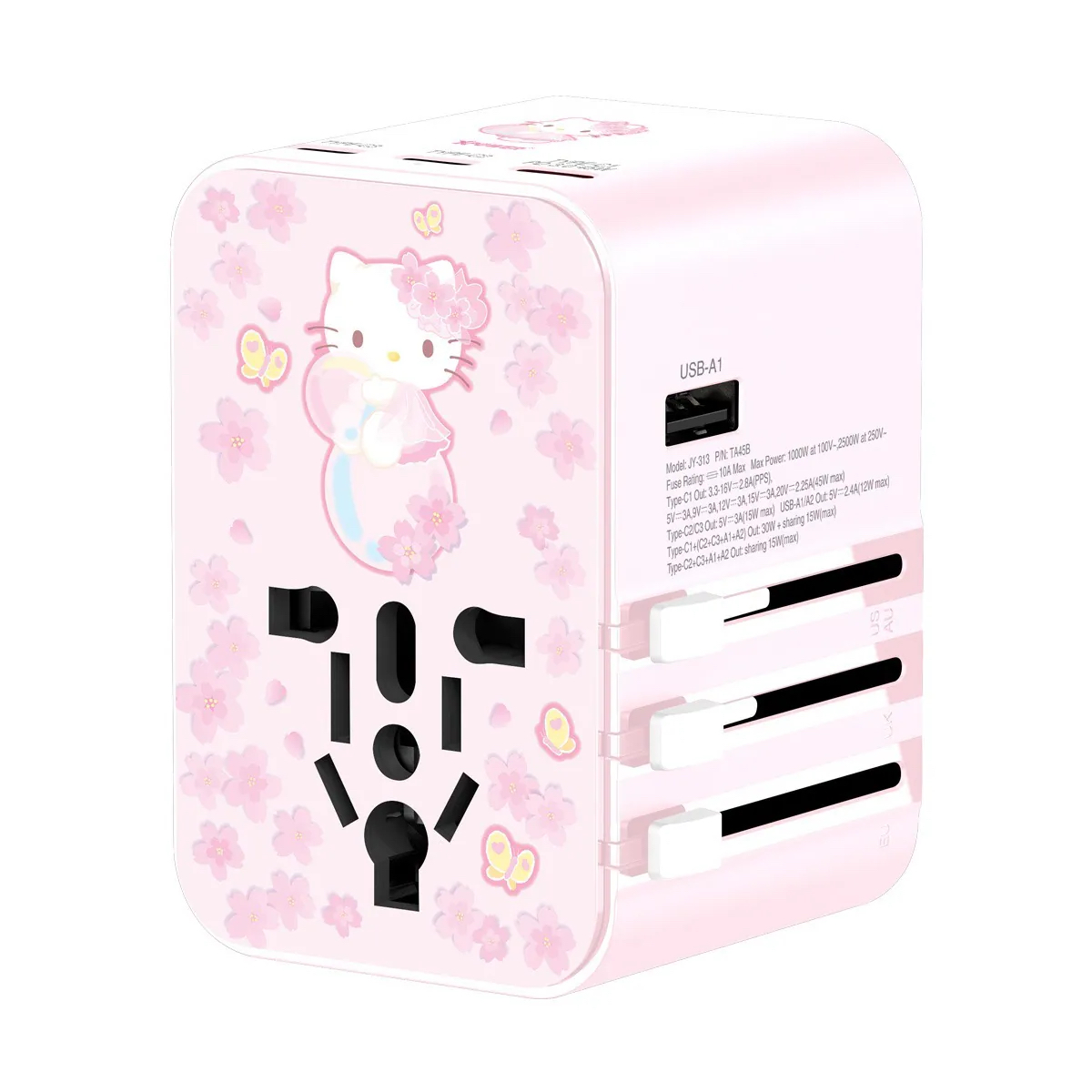 XPower x Sanrio Hello Kitty TA45B 45W 6輸出 PD3.0/PPS快充旅行充電器(HK2)