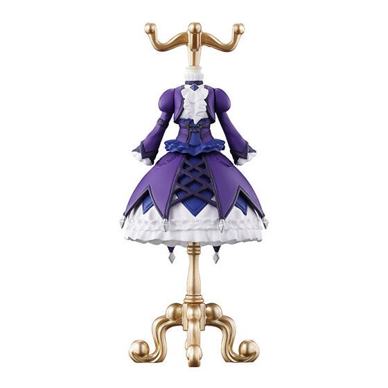 [P-AKF0036] CAPSULE TORSO 星夢學園 扭蛋 服裝飾物架 小苺 百合香 美月 極光 歌德 皇家 Figure [BANDAI] (BACK-ORDER) 