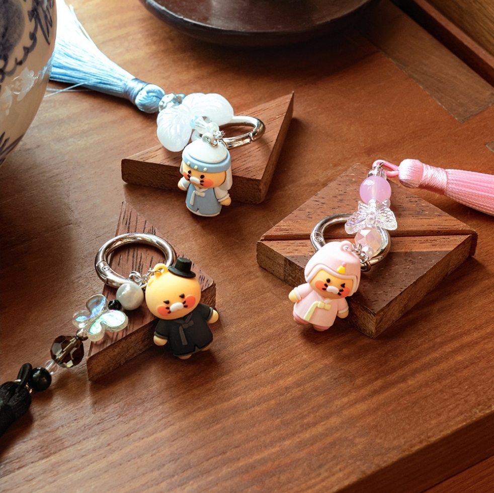 Kakao Friends 春植韓服Keyring