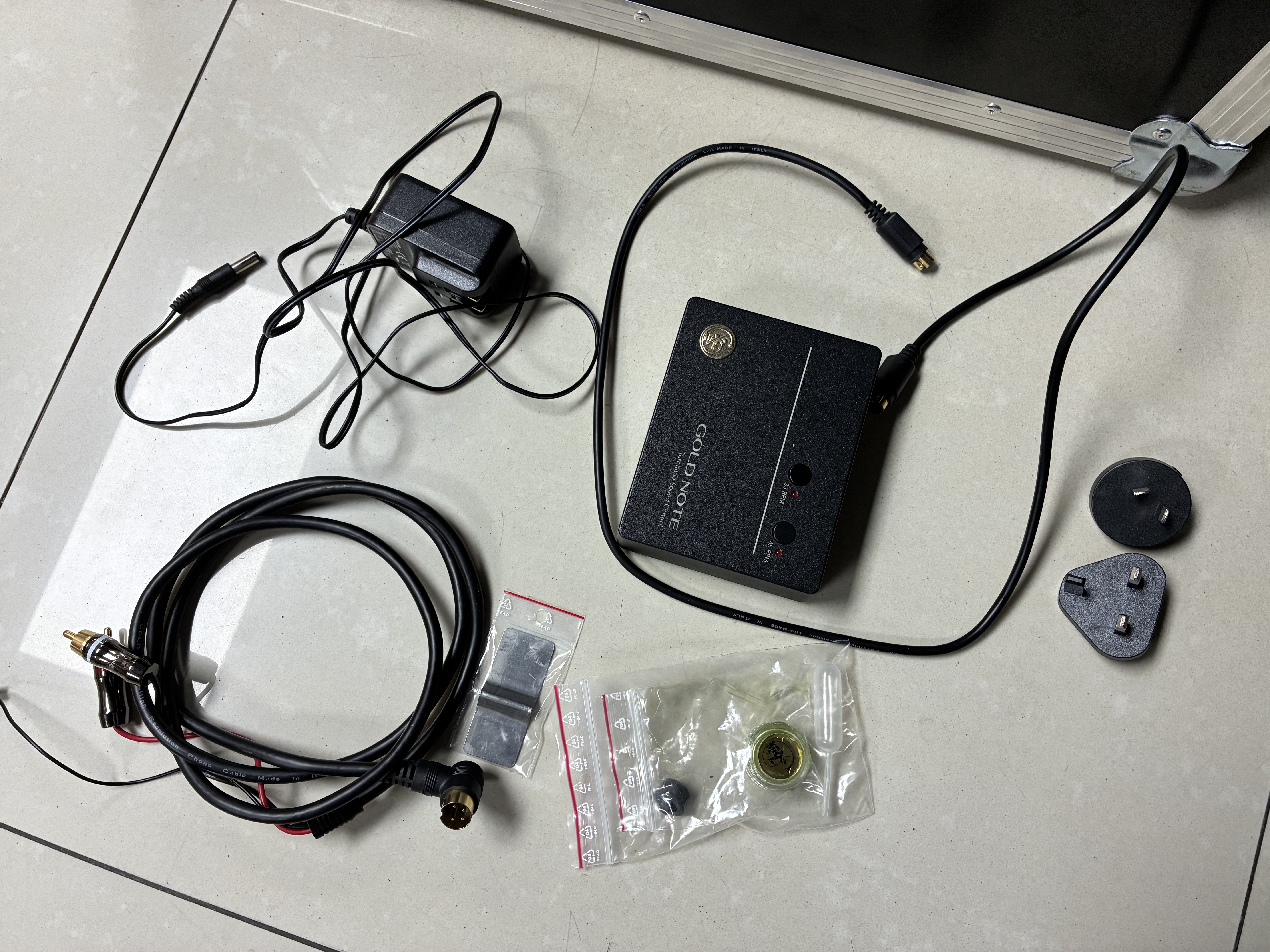GOLD NOTE VALORE 425 PLUS 唱盤（透明色）（使用品）