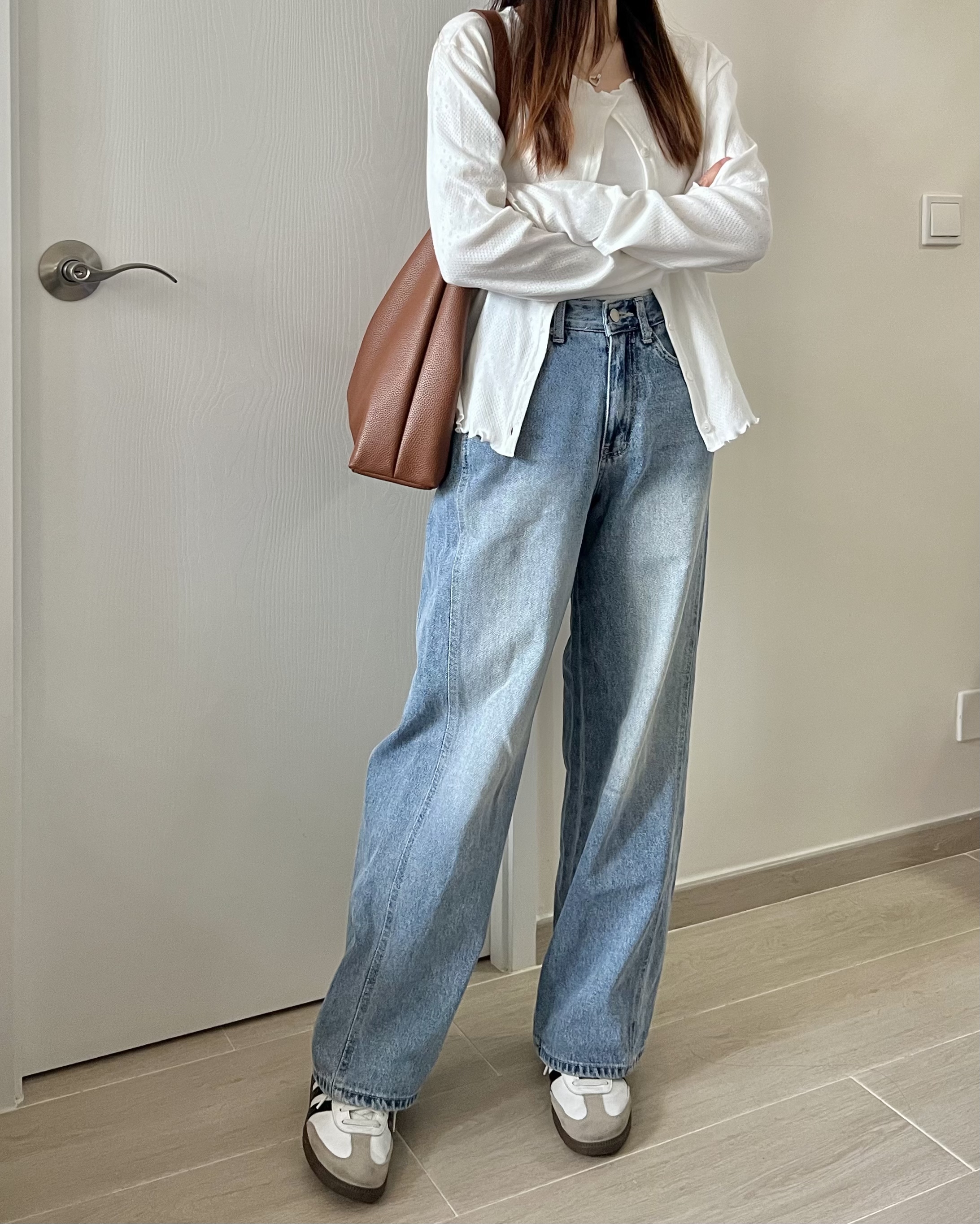 櫻花木耳邊上衣 溫柔斯文