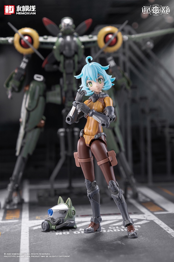 (預訂訂金 $100) (總價 $386) 壽屋 和模線 Kotobukiya 鐵銹薔薇 Rhande Koskinen & RTP-10A 鋒刃 高速可變戰機 (KO09614) (行版) 