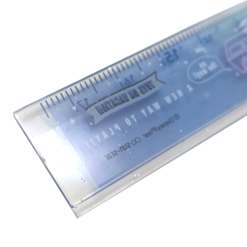 18CM 尺子 三眼怪  S4006631