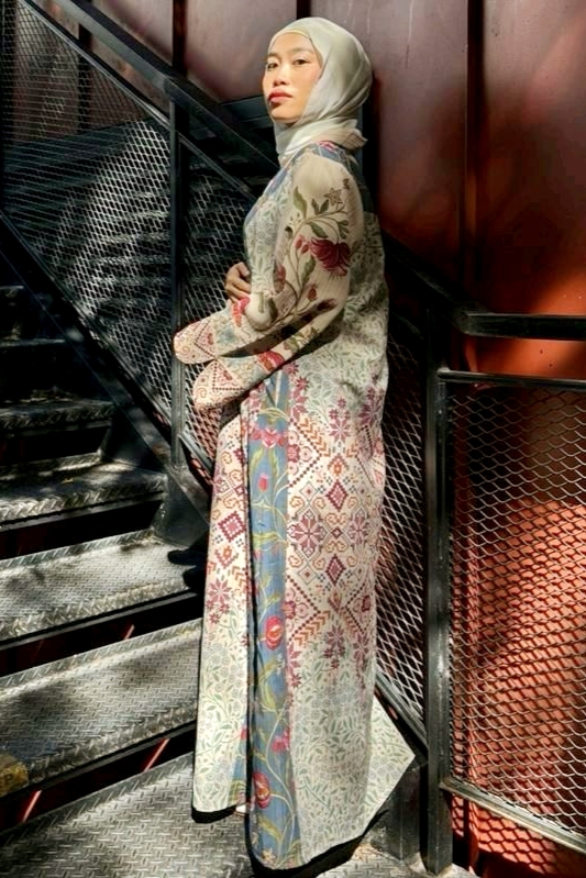 ISABELLA in Dusty Teal Blue