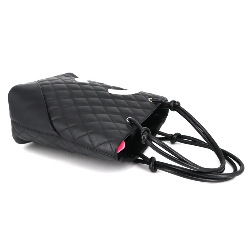 Chanel Quilted Cambon Ligne Medium Tote Bag