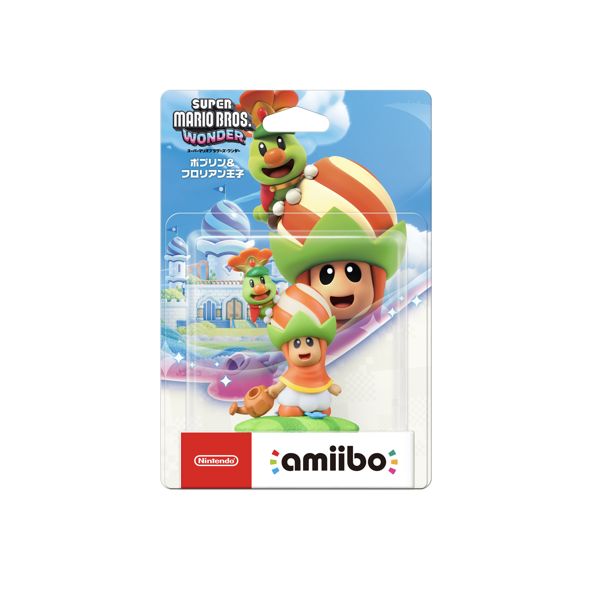 【預訂】amiibo 苞普林&花洛里安王子【超級瑪利歐兄弟 驚奇】（超級瑪利歐系列）