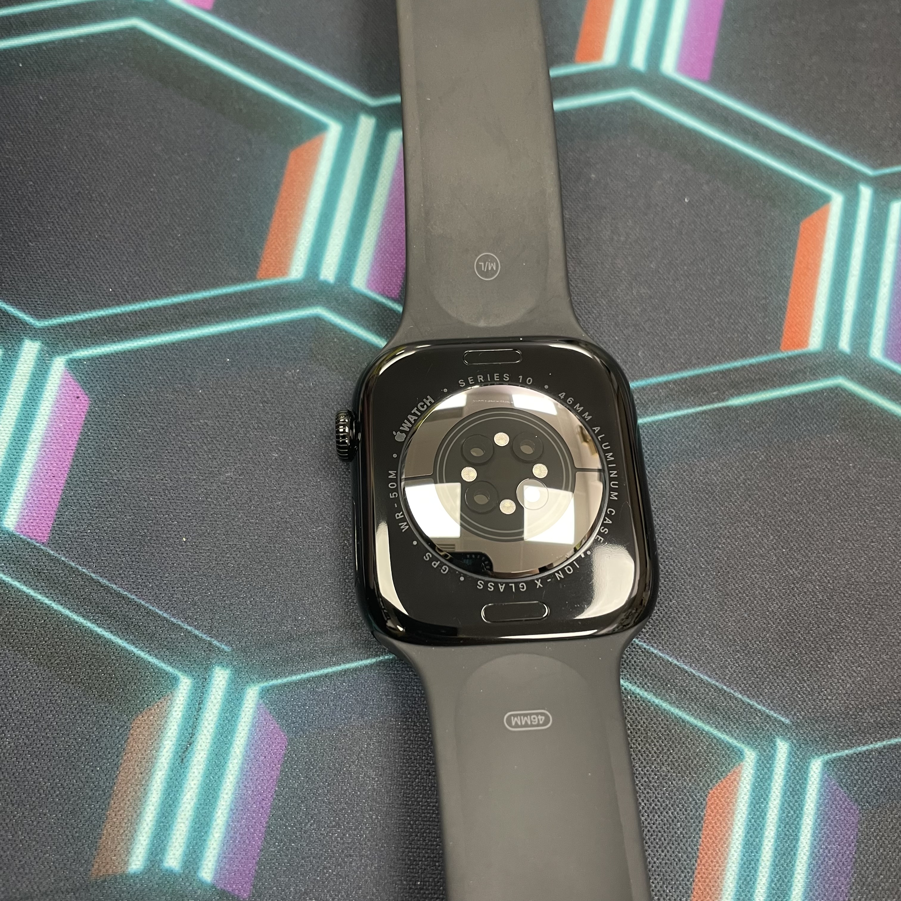 *6248 Apple Watch S10 完美機 46mm 黑色 black