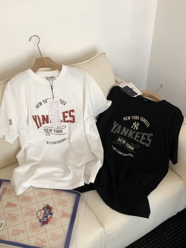 0715 （原版訂製 品質1:1打版 ）MLB 情侣短袖