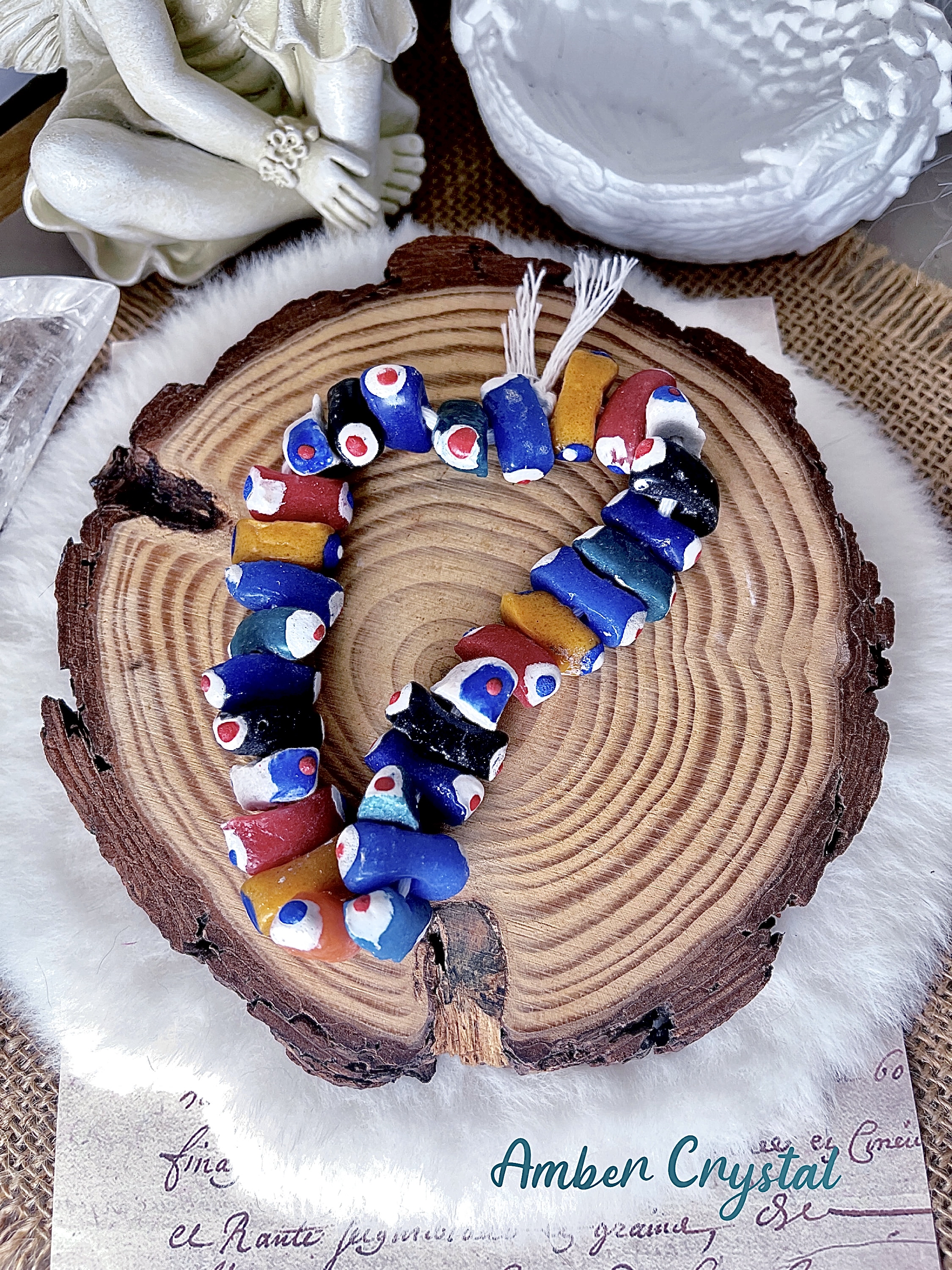 非洲貿易珠古法手繪琉璃 Africa Trade Beads